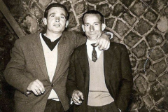 Antonio Martinez y Felipe Arriaga , pareja fiestera