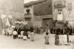 Procesión del Corpus Christi en la Plaza